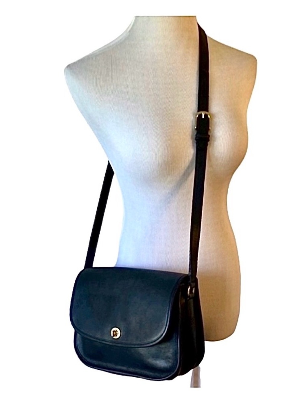 Coach Vintage City Saddle 9790 Flap Leather